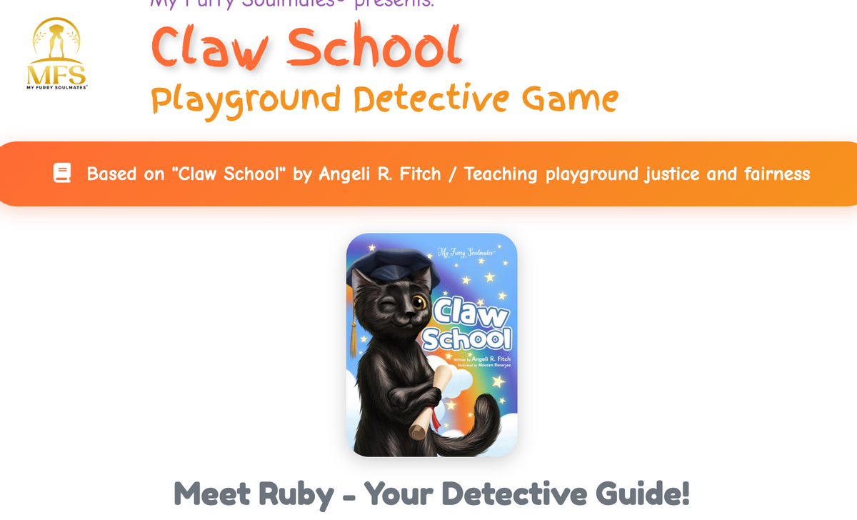 My Furry Soulmate Games printable for kids